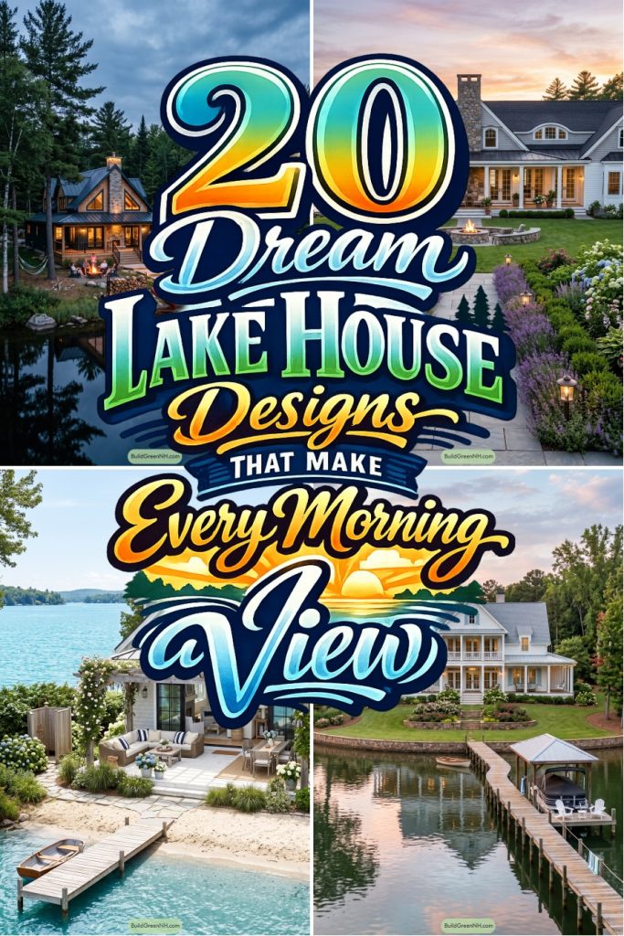 20 Dream Lake House Designs That Make Every Morning a View
