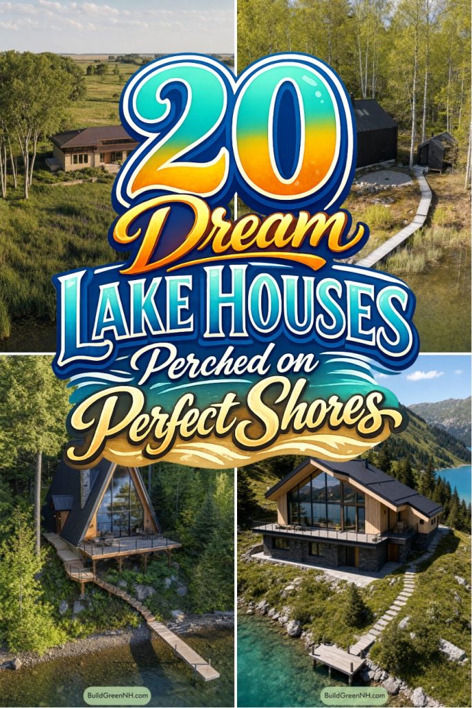 20 Dream Lake Houses Perched on Perfect Shores