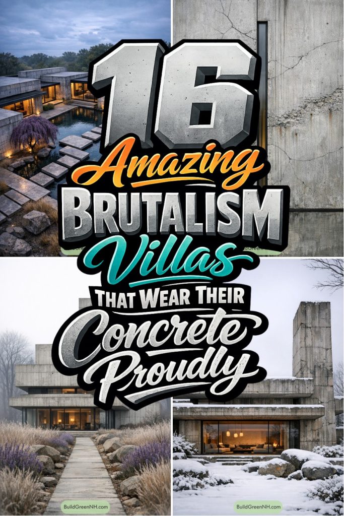 16 Amazing Brutalism Villas That Wear Their Concrete Proudly