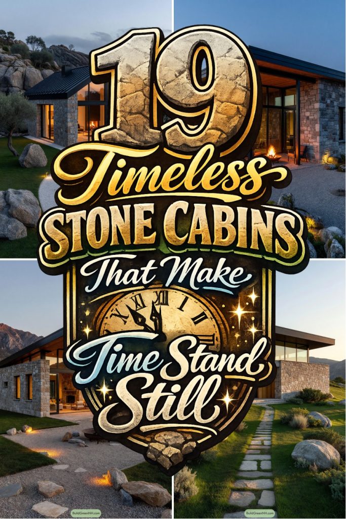 19 Timeless Stone Cabins That Make Time Stand Still