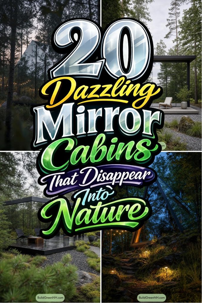 20 Dazzling Mirror Cabins That Disappear Into Nature