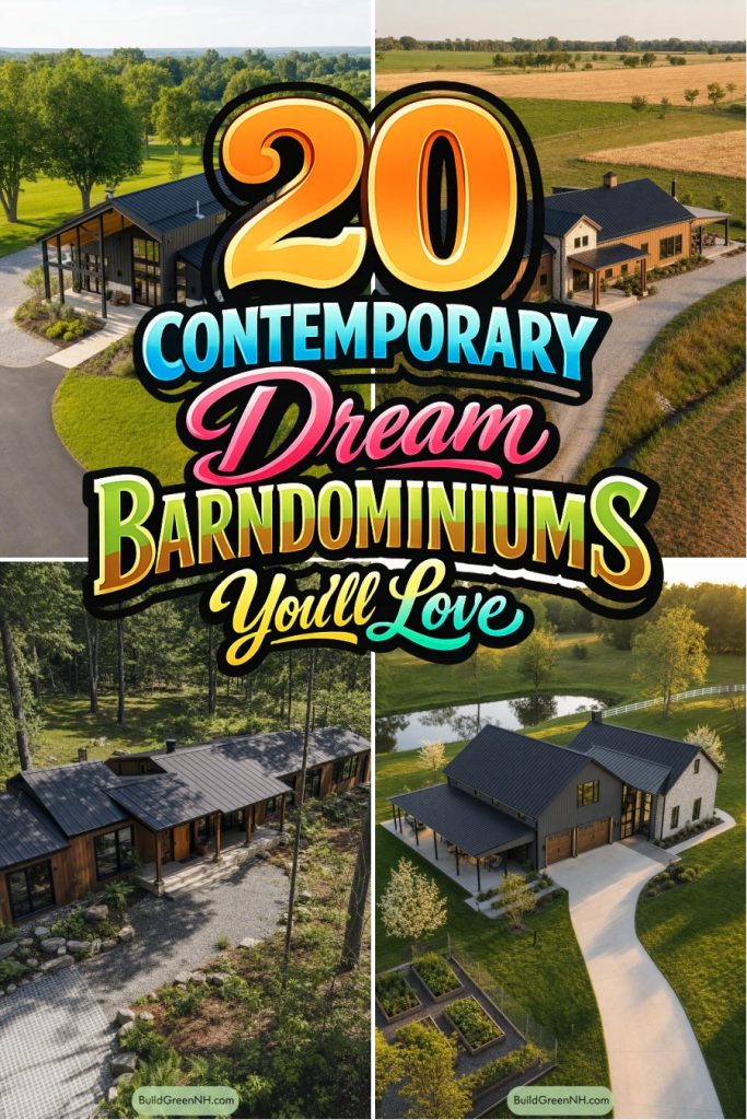 20 Contemporary Dream Barndominiums You'll Love