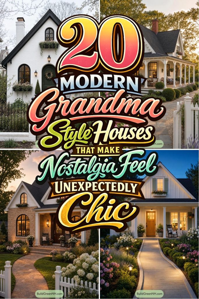 20 Modern Grandma Style Houses That Make Nostalgia Feel Unexpectedly Chic