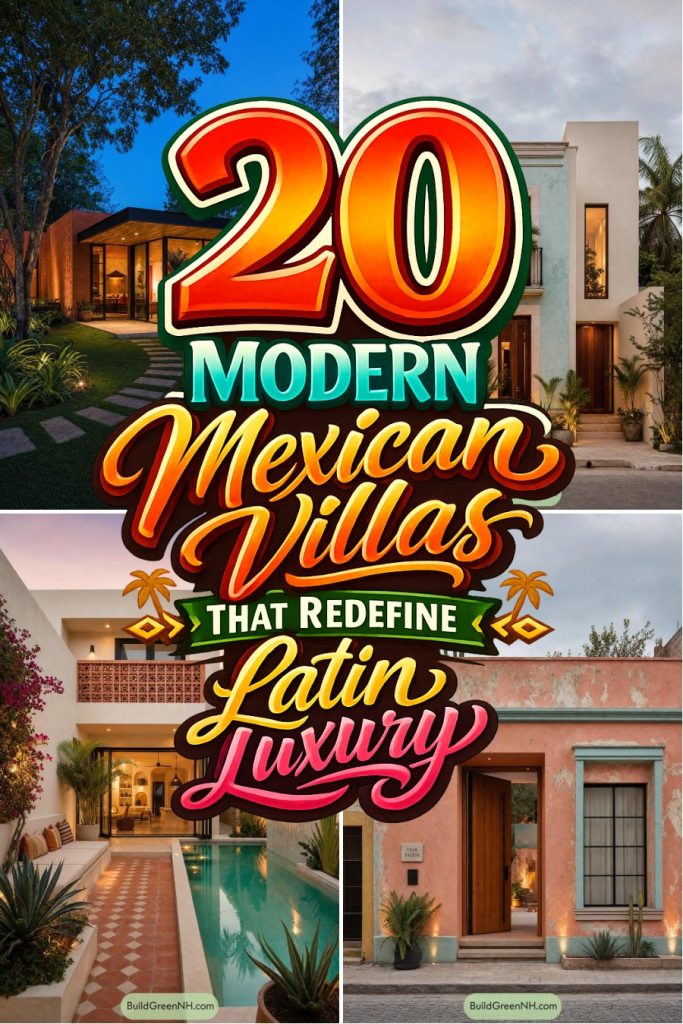 20 Modern Mexican Villas That Redefine Latin Luxury