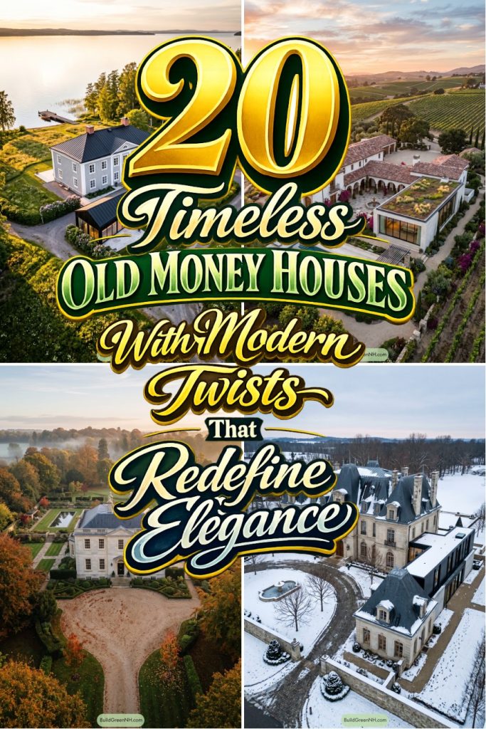 20 Timeless Old Money Houses With Modern Twists That Redefine Elegance