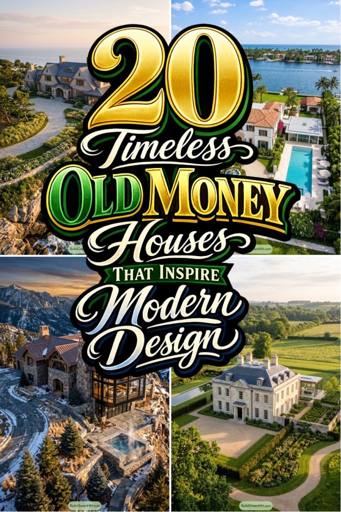 20 Timeless Old Money Houses That Inspire Modern Design