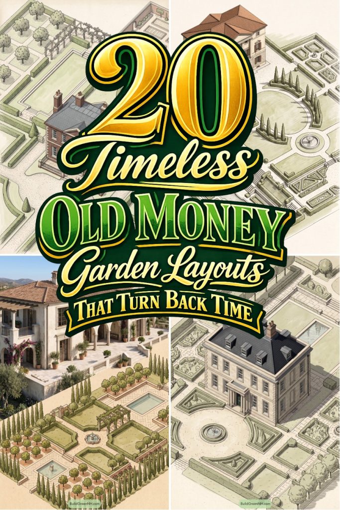 20 Timeless Old Money Garden Layouts That Turn Back Time