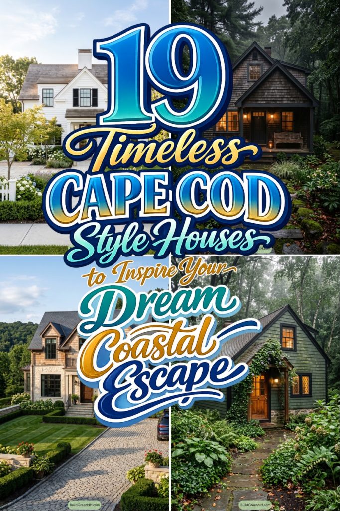 19 Timeless Cape Cod Style Houses to Inspire Your Dream Coastal Escape