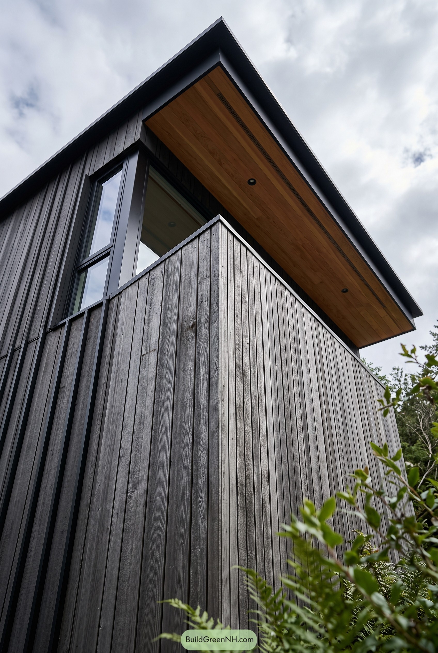 20 Stunning Modern House Designs with Grey Wood Cladding