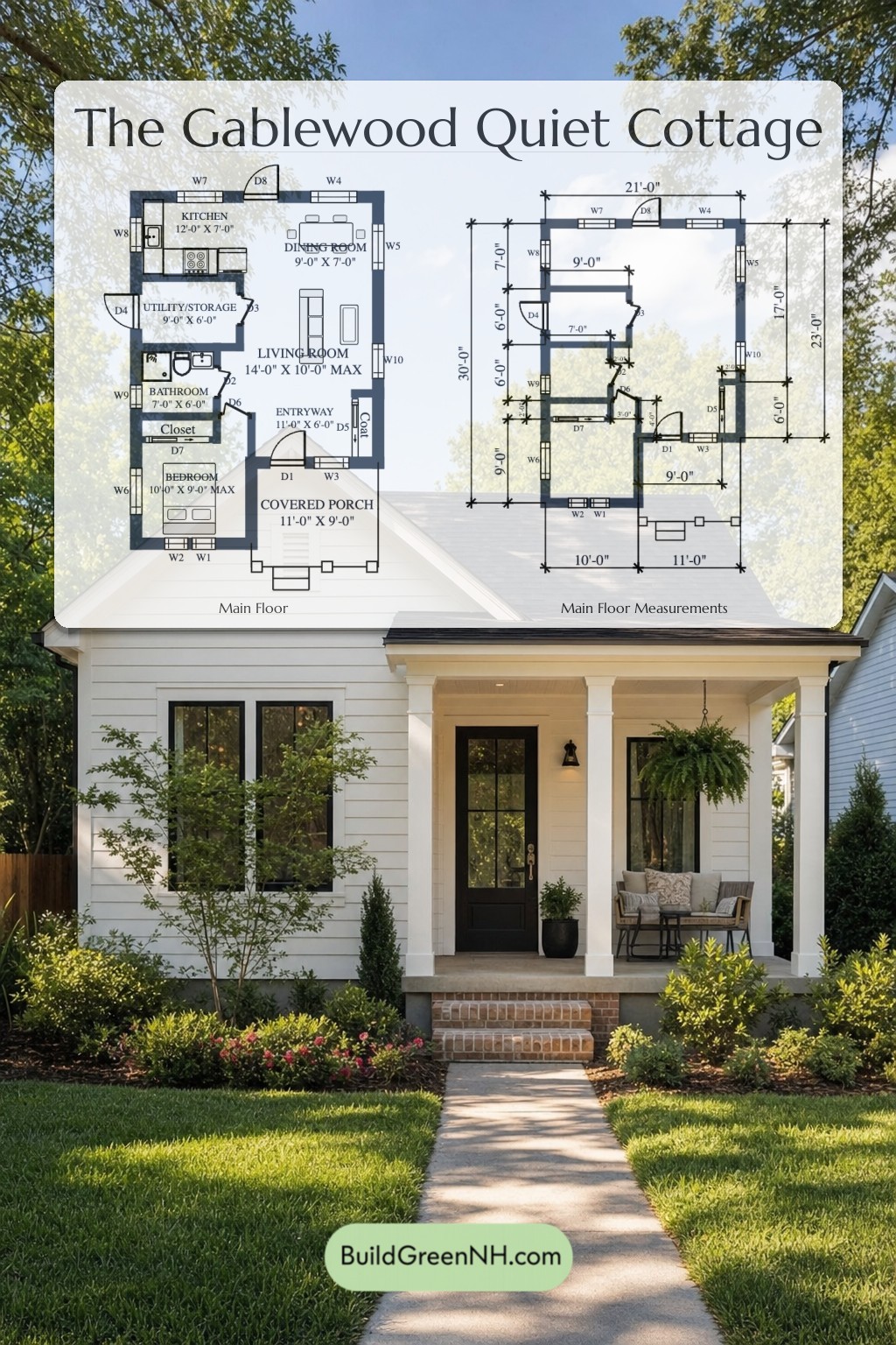Gablewood Quiet Cottage Floor Plan