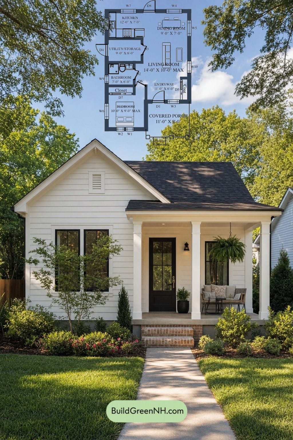 Gablewood Quiet Cottage Floor Plan