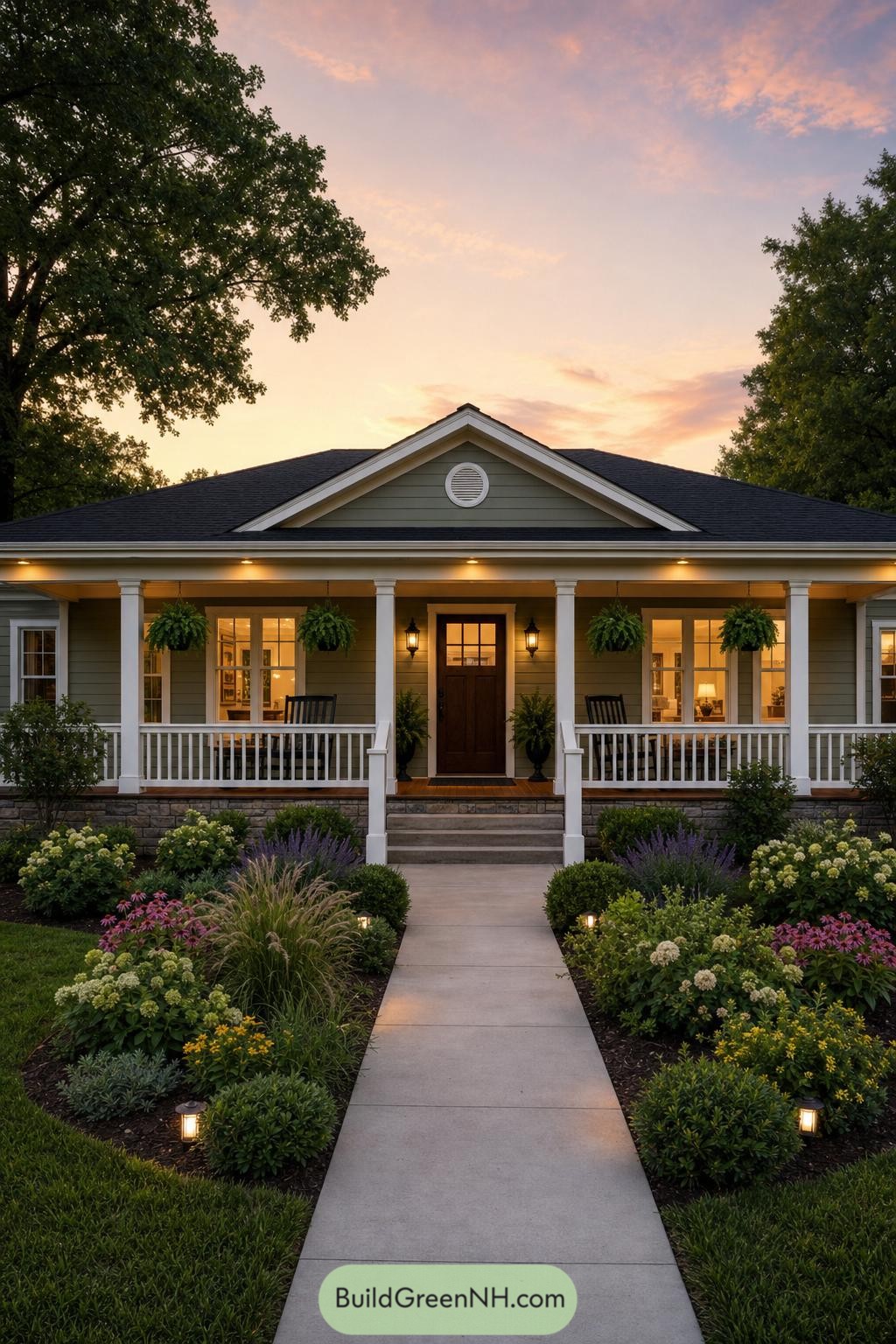 20 Charming Ranch Houses With Front Porches