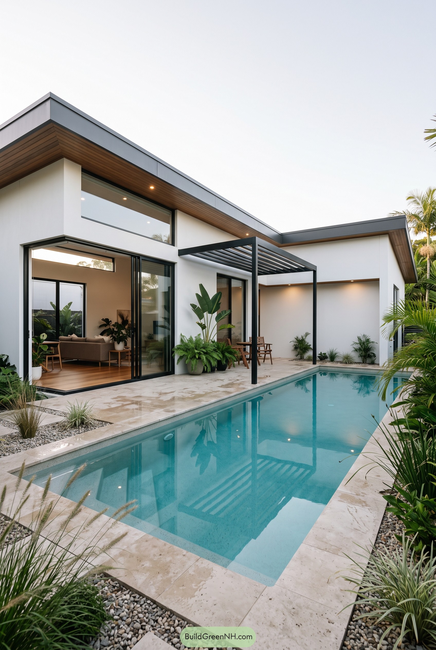 20 Small Modern Houses With Pools That Squeezed in Serious Luxury