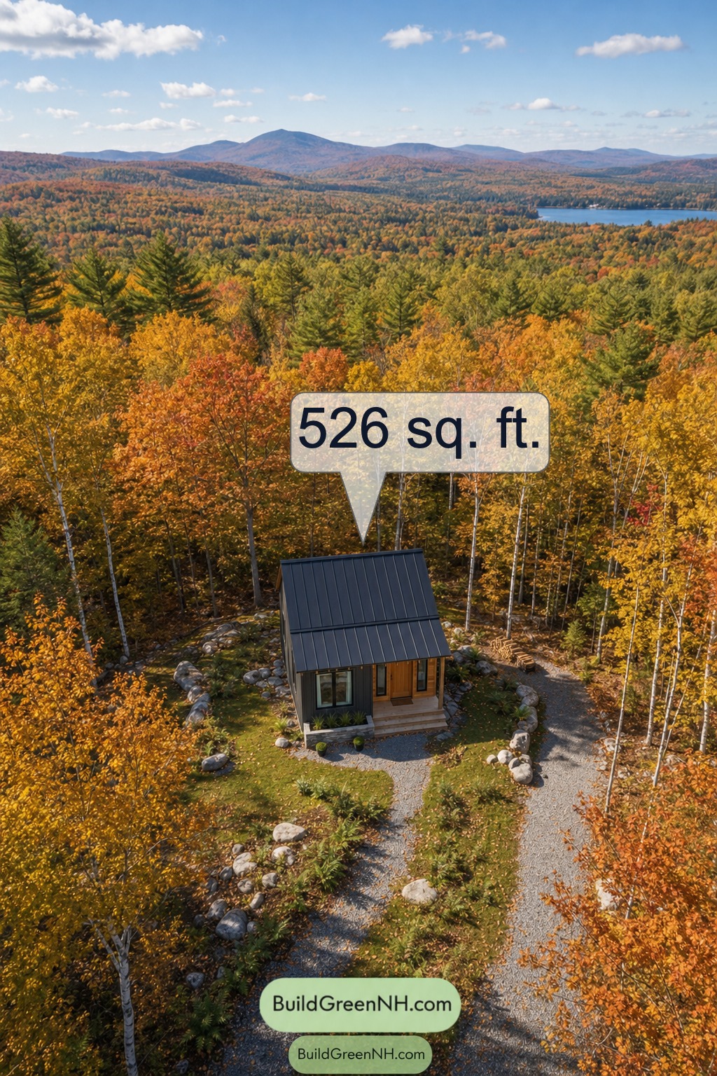 Pine Edge Microhouse Top View