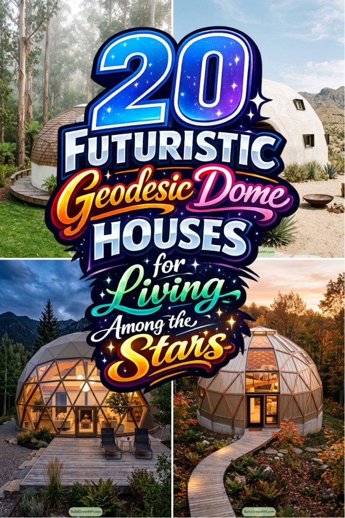 20 Futuristic Geodesic Dome Houses for Living Among the Stars