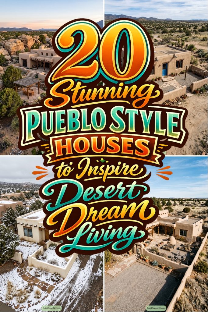 20 Stunning Pueblo Style Houses to Inspire Desert Dream Living