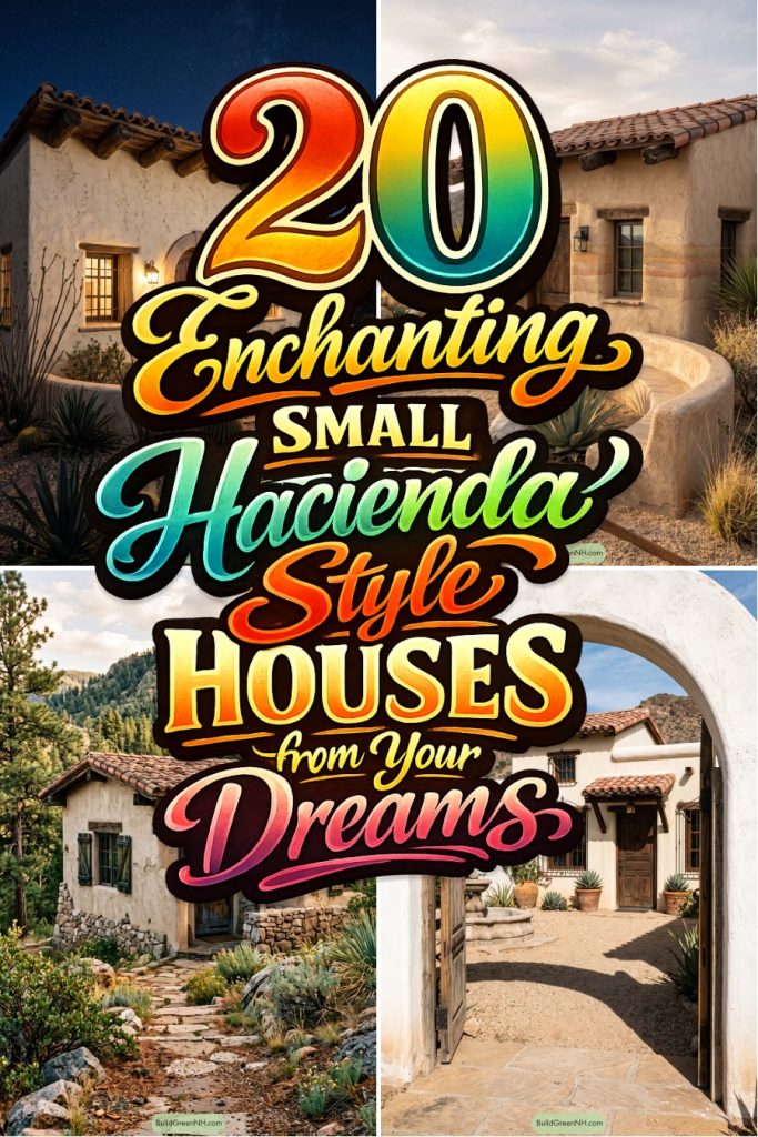 20 Enchanting Small Hacienda Style Houses from Your Dreams