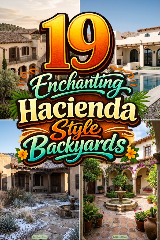 19 Enchanting Hacienda Style Backyards
