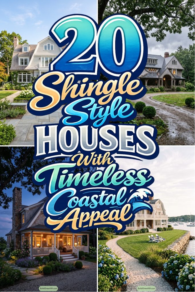 20 Shingle Style Houses With Timeless Coastal Appeal