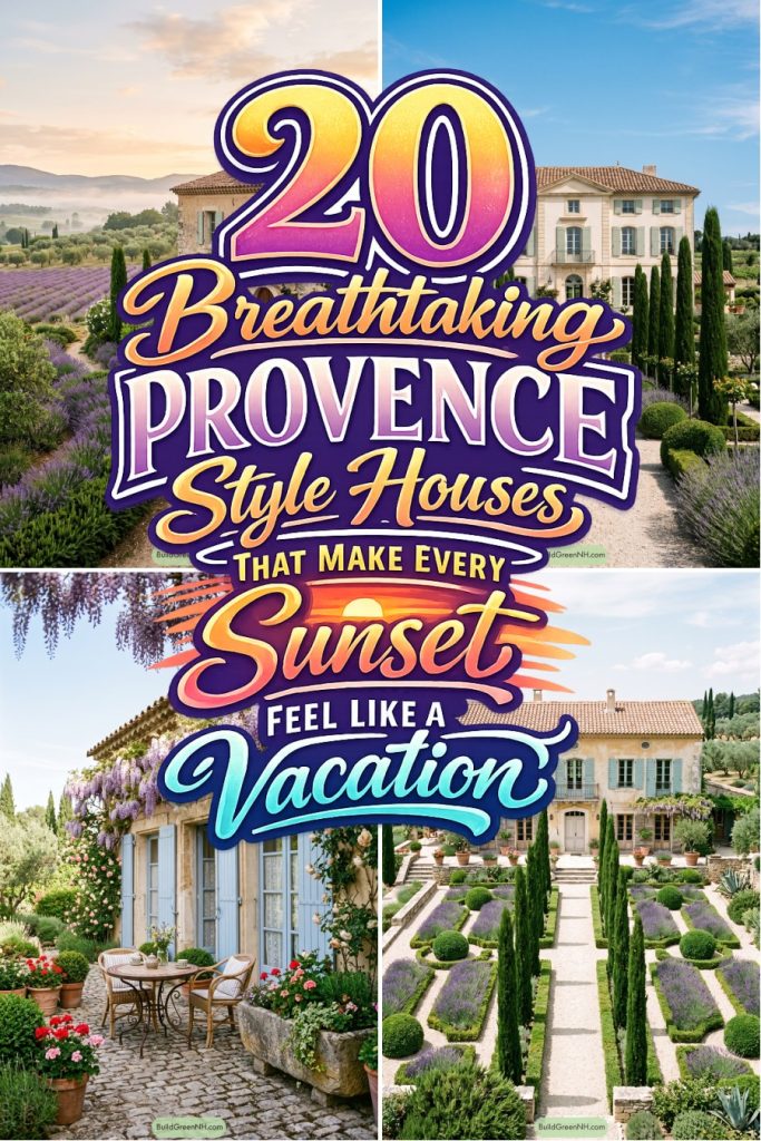 20 Breathtaking Provence Style Houses That Make Every Sunset Feel Like a Vacation