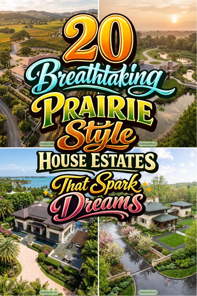 20 Breathtaking Prairie Style House Estates That Spark Dreams
