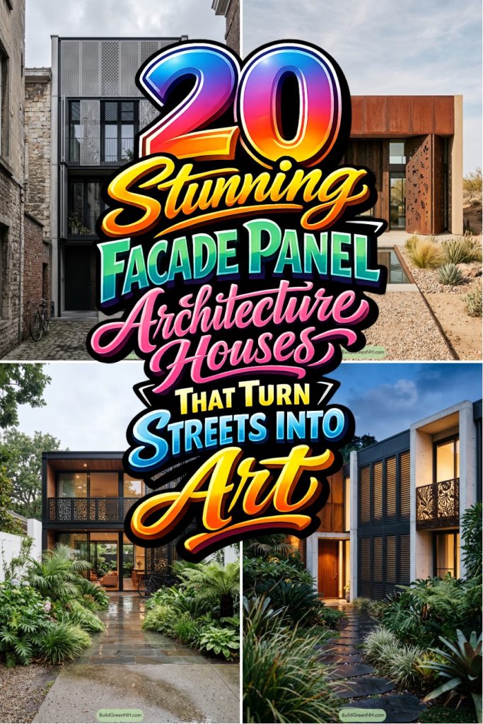 20 Stunning Facade Panel Architecture Houses That Turn Streets Into Art