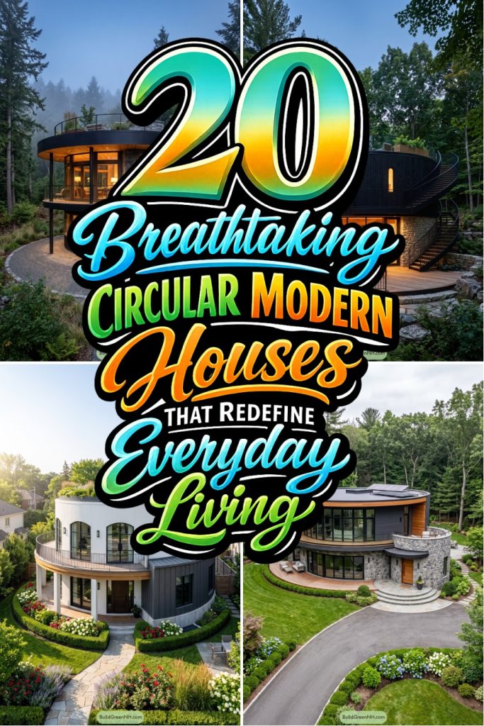 20 Breathtaking Circular Modern Houses That Redefine Everyday Living
