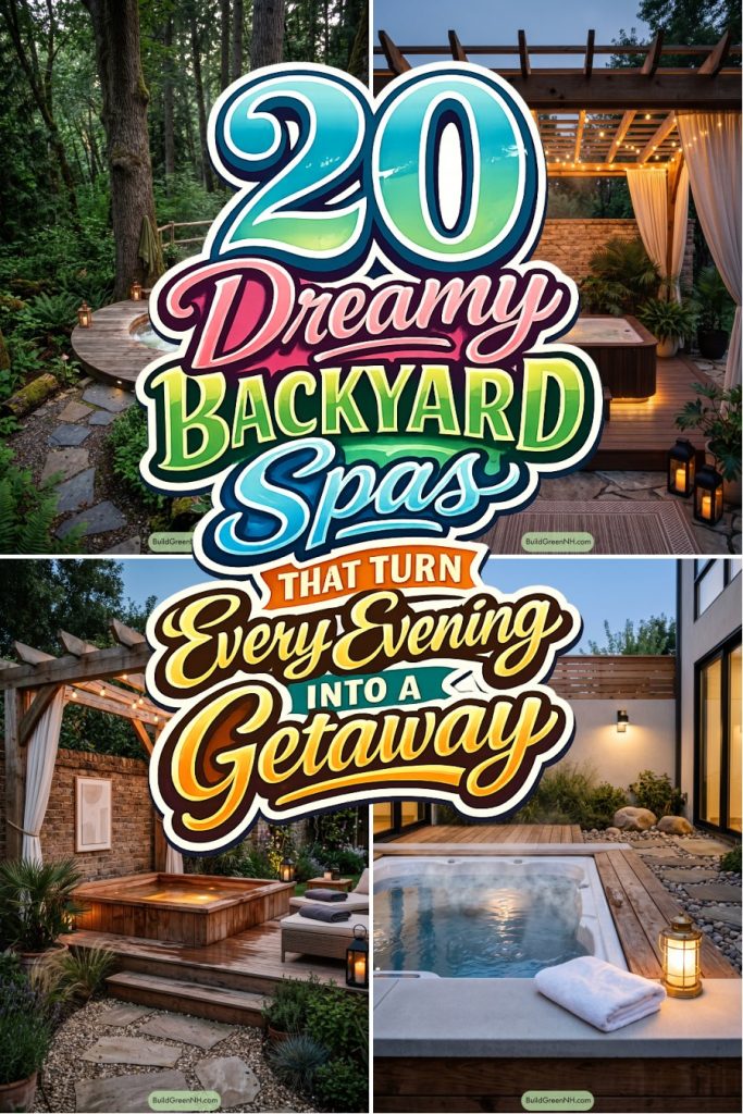 20 Dreamy Backyard Spas That Turn Every Evening Into a Getaway