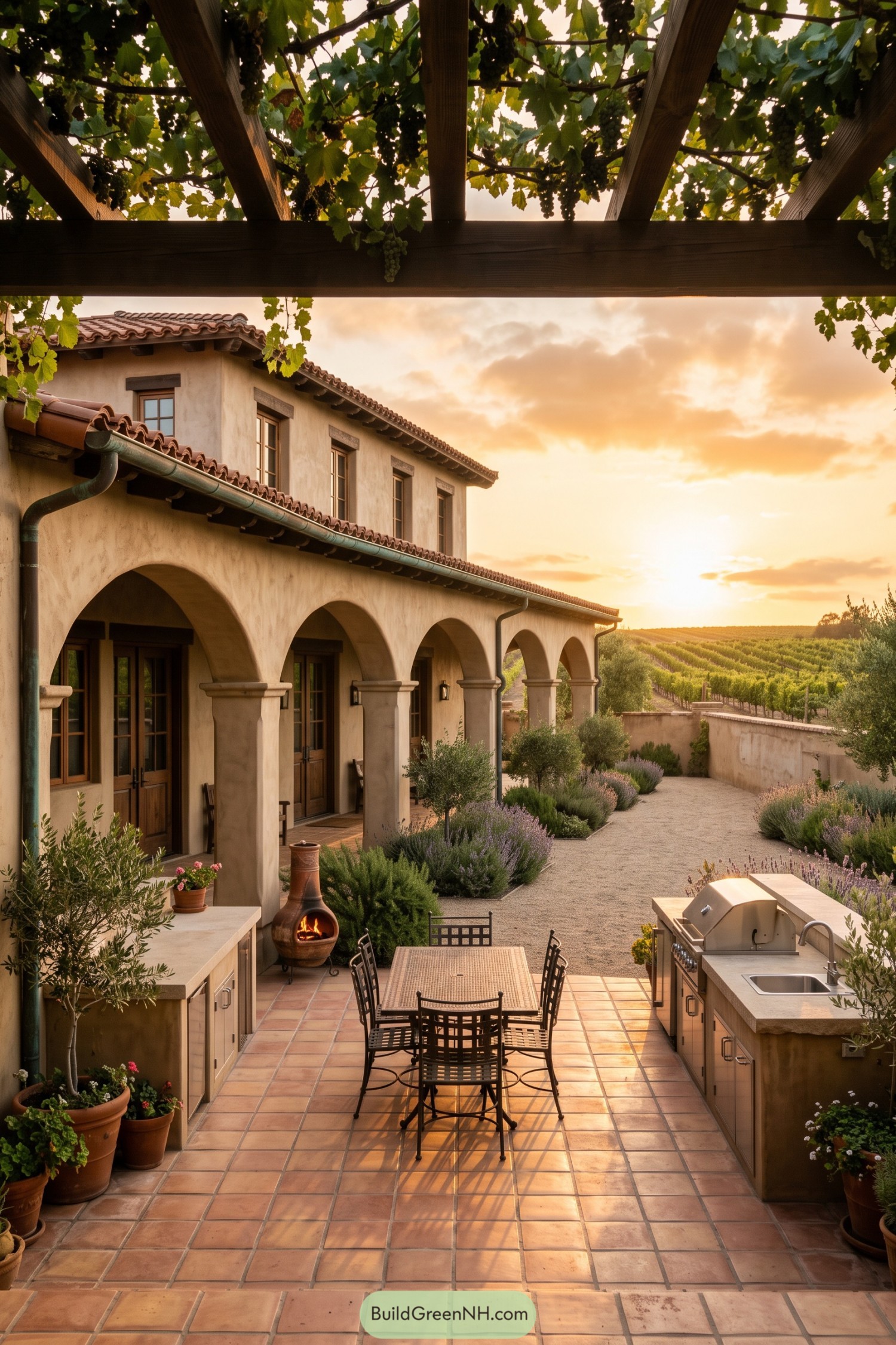 19 Enchanting Hacienda Style Backyards