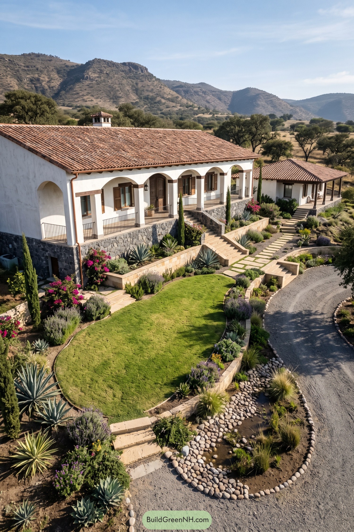 20 Mexican Ranch Houses Built Around the Courtyard