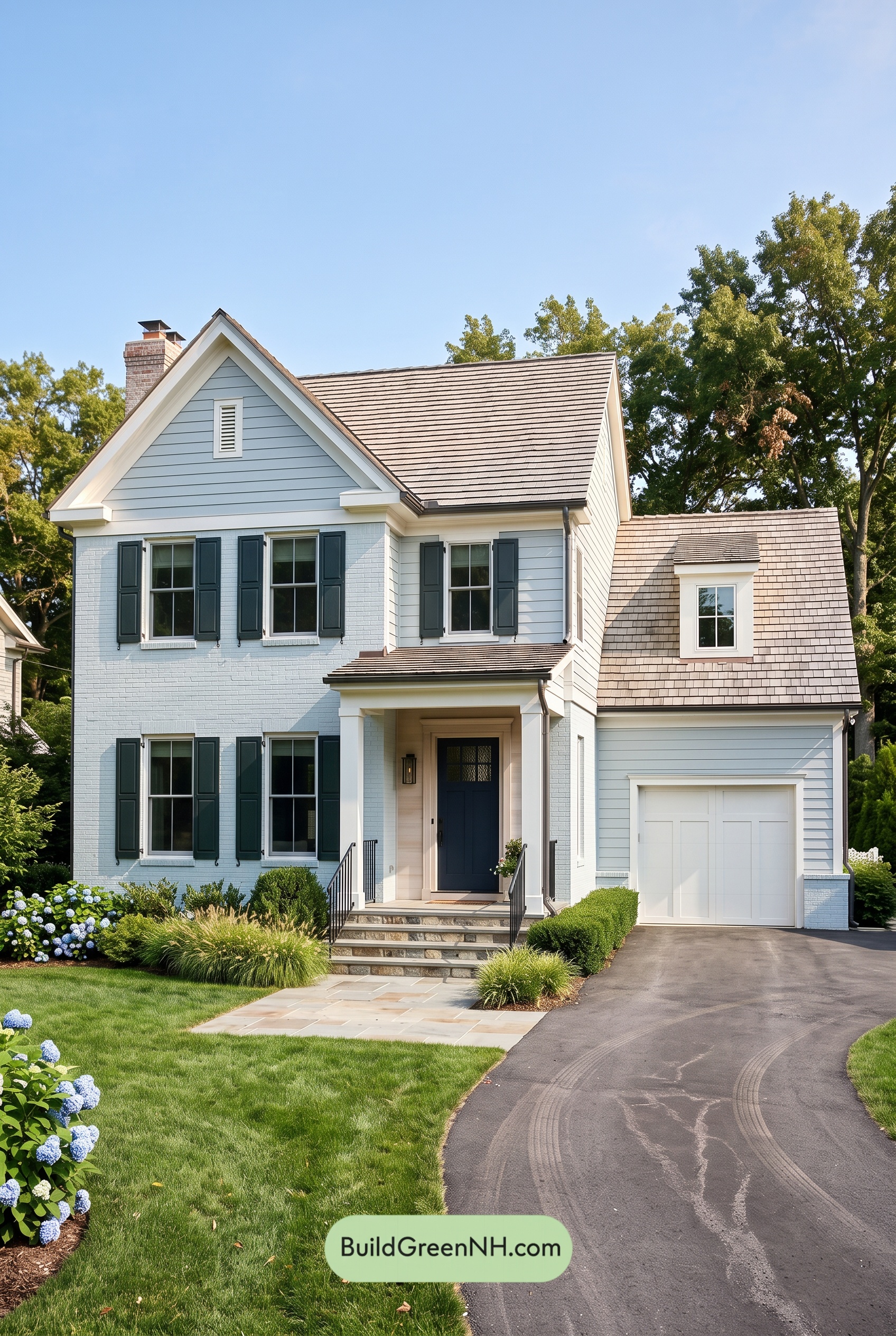Modern Cottage Light Blue Color Scheme: Blue Pearl Reverie