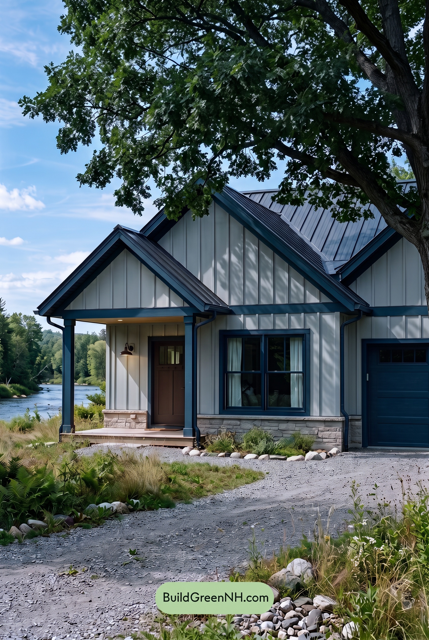 Modern Cottage Light Blue Color Scheme: Glacier Blue Umber - Shade
