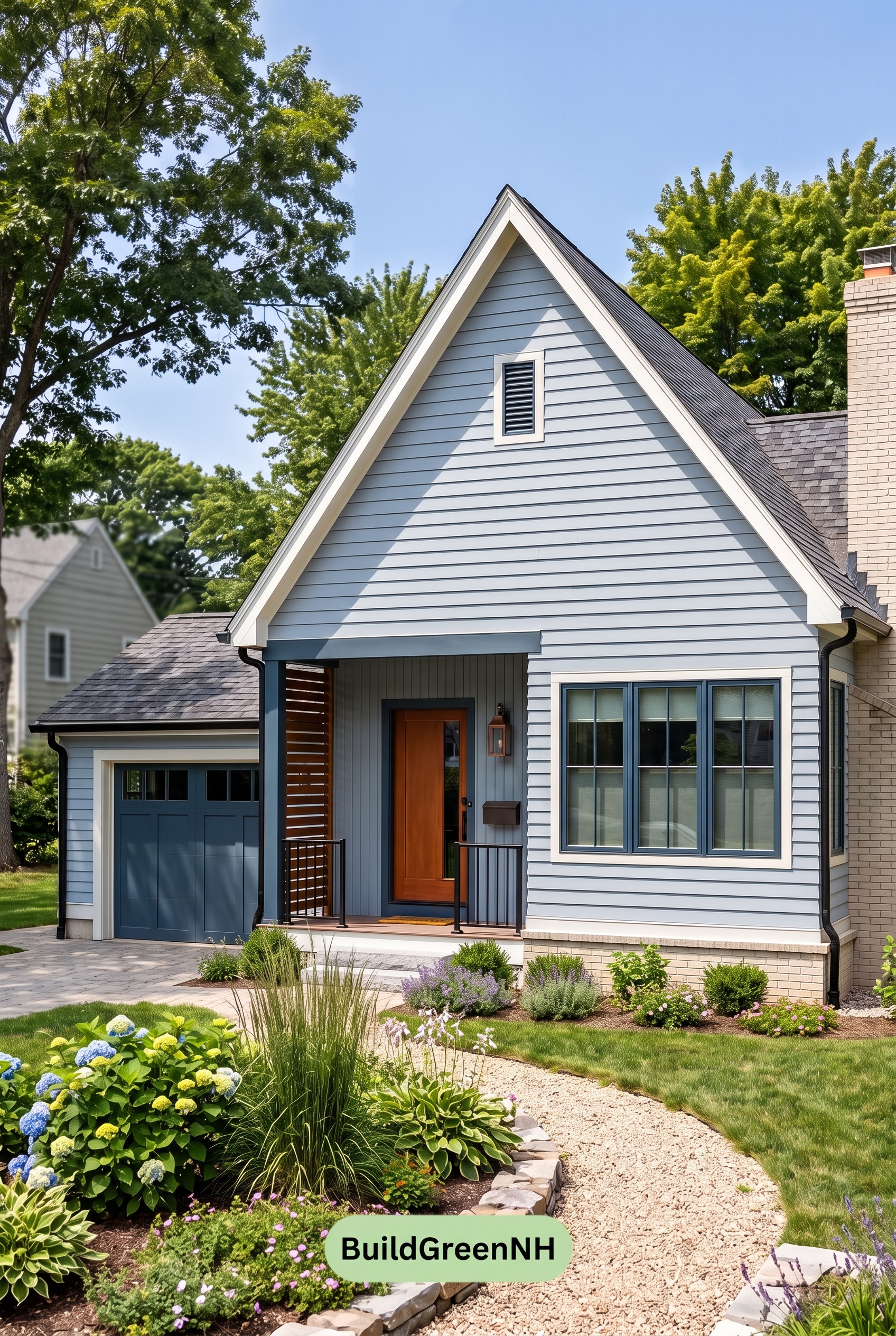 Modern Cottage Light Blue Color Scheme: Powder Blue Copper