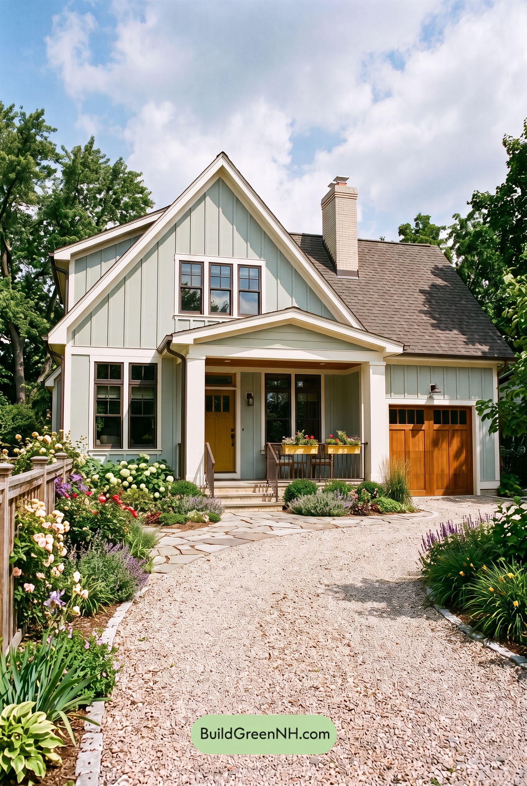 Modern Cottage Light Blue Color Scheme: Willow Blue Saffron