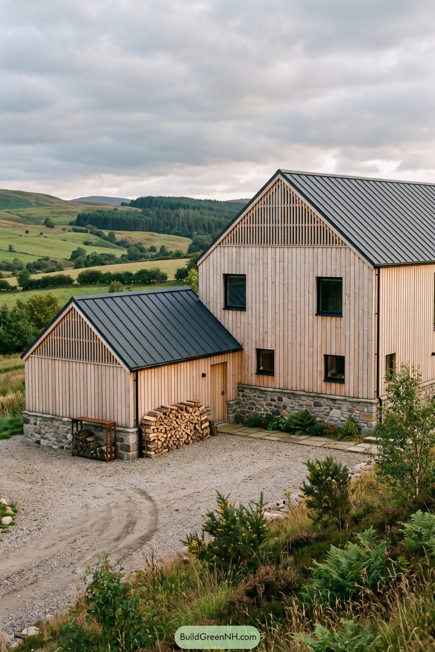 20 Striking Larch Cladding Houses That Turn Silver With Age