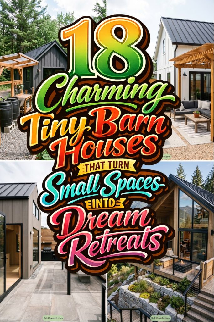 18 Charming Tiny Barn Houses That Turn Small Spaces Into Dream Retreats