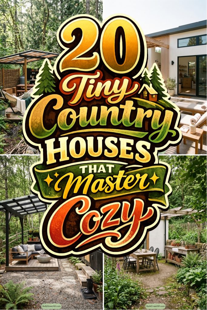 20 Tiny Country Houses That Master Cozy