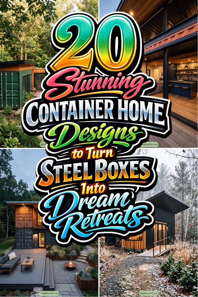20 Stunning Container Home Designs to Turn Steel Boxes Into Dream Retreats