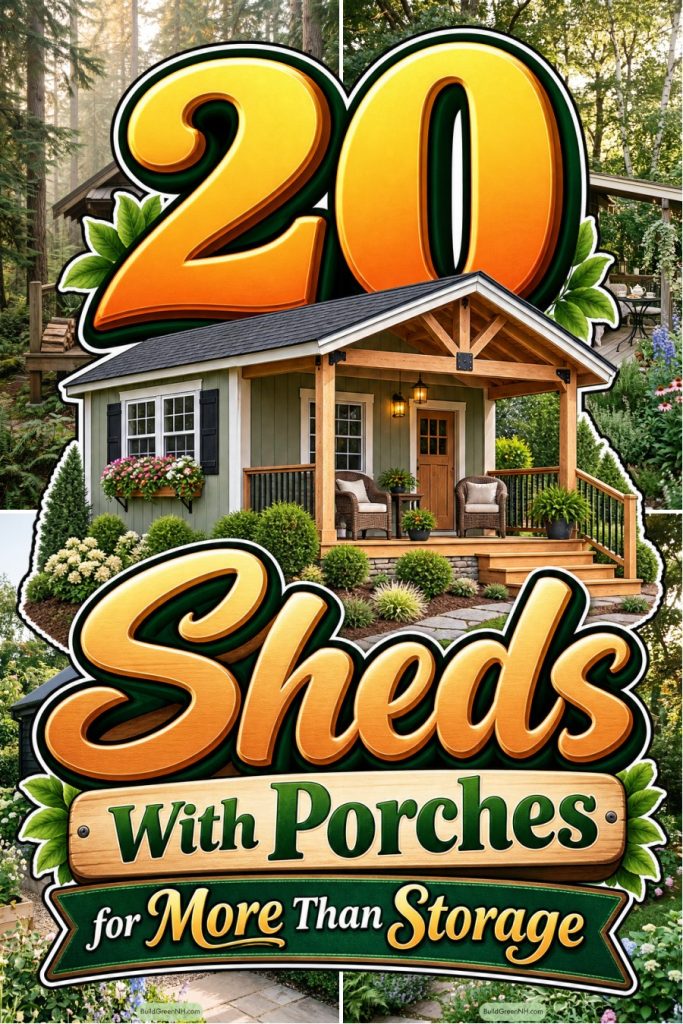 20 Sheds With Porches for More Than Storage