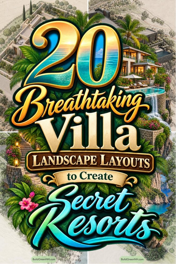 20 Breathtaking Villa Landscape Layouts to Create Secret Resorts