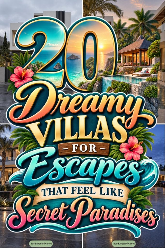 20 Dreamy Villas for Escapes That Feel Like Secret Paradises
