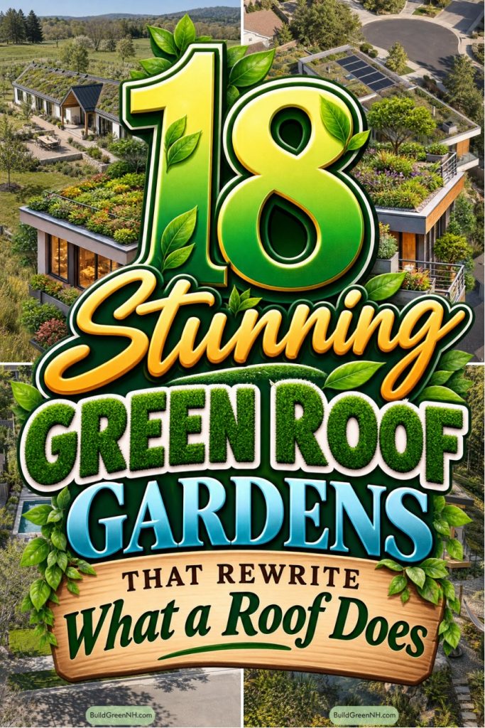18 Stunning Green Roof Gardens That Rewrite What a Roof Does
