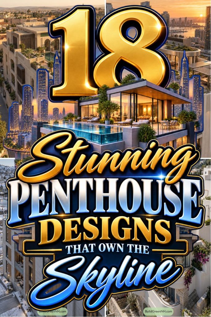 18 Stunning Penthouse Designs That Own the Skyline