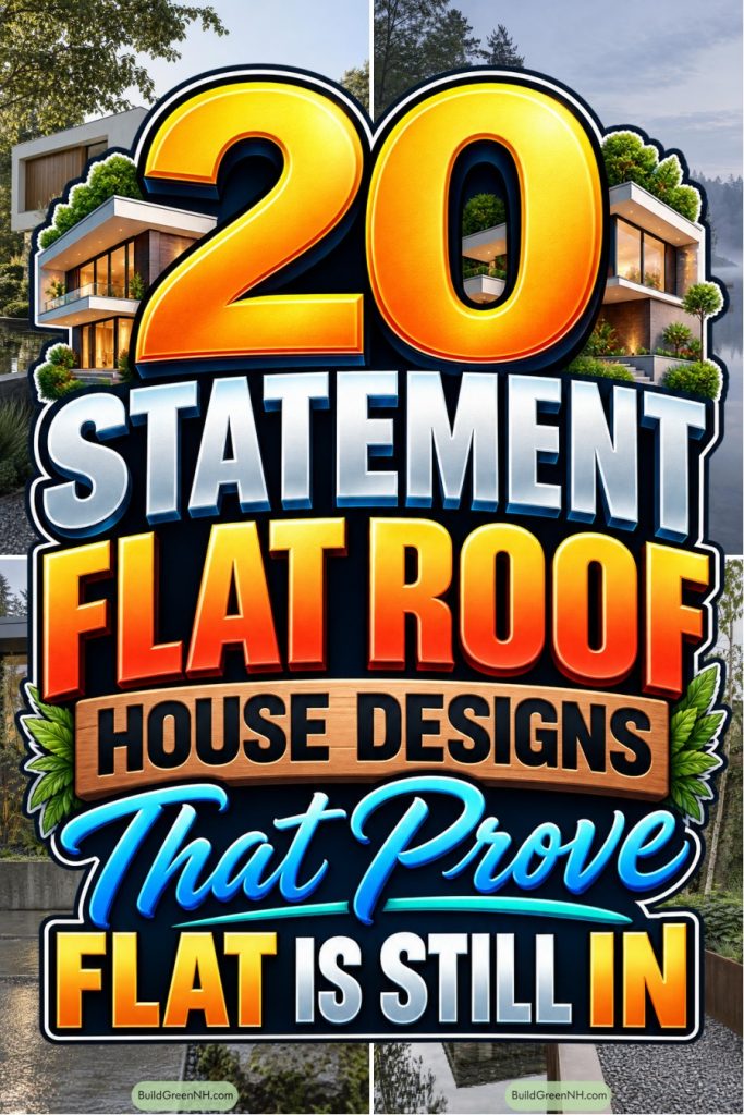 20 Statement Flat Roof House Designs That Prove Flat Is Still In
