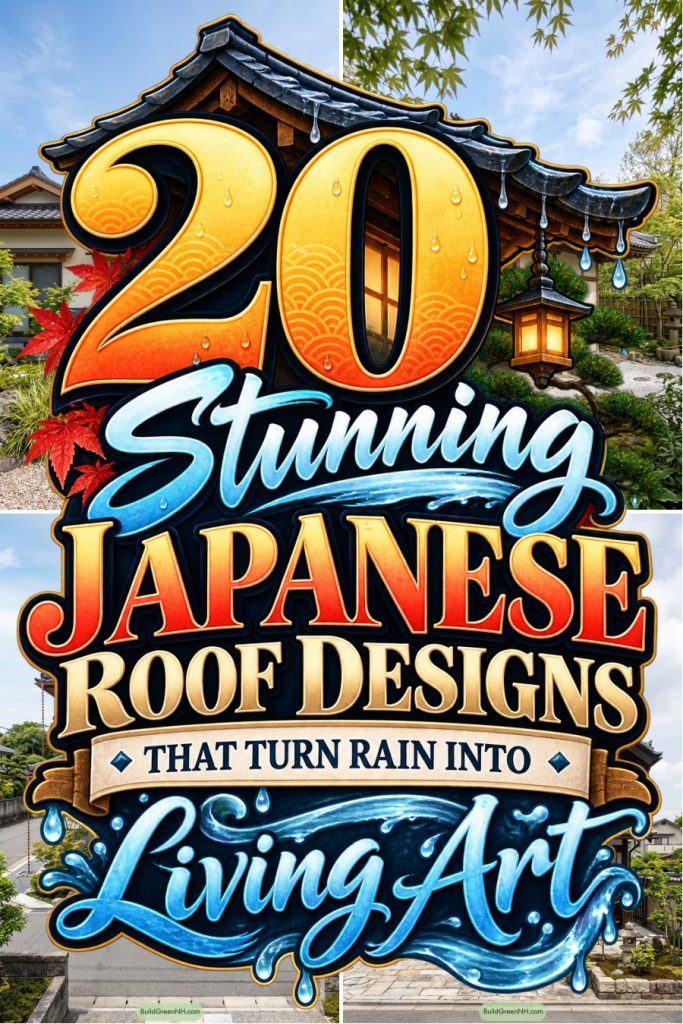 20 Stunning Japanese Roof Designs That Turn Rain Into Living Art