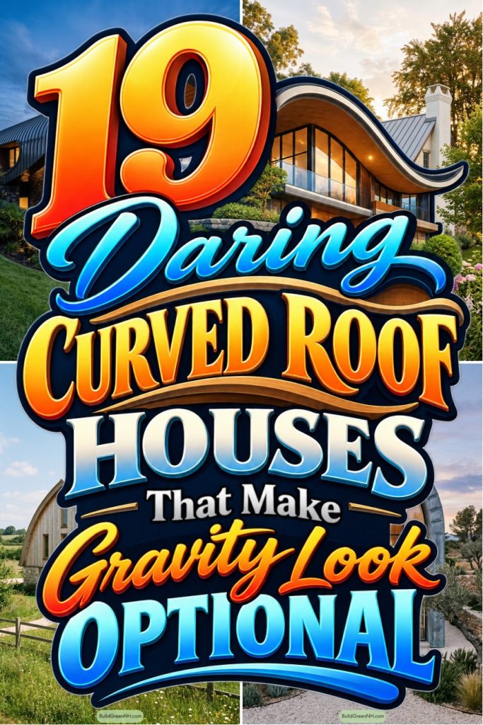 19 Daring Curved Roof Houses That Make Gravity Look Optional