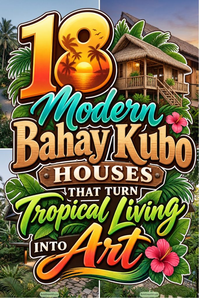 18 Modern Bahay Kubo Houses That Turn Tropical Living Into Art