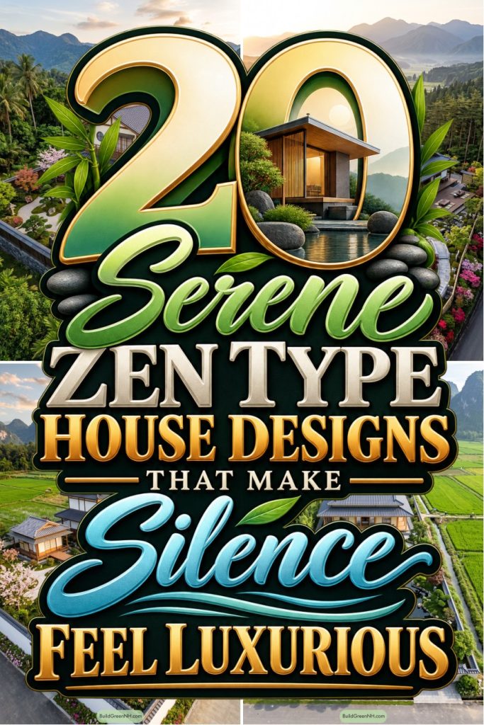 20 Serene Zen Type House Designs That Make Silence Feel Luxurious