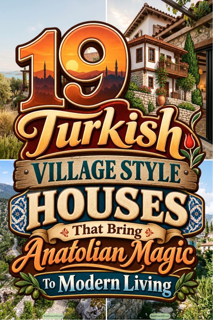 19 Turkish Village Style Houses That Bring Anatolian Magic To Modern Living