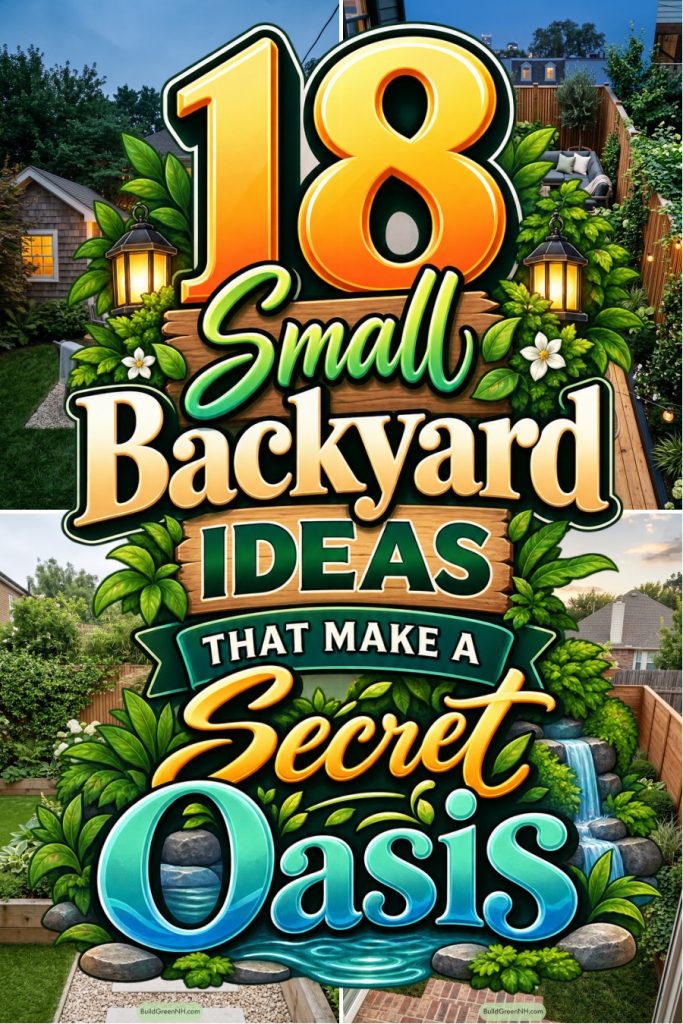 18 Small Backyard Ideas That Make a Secret Oasis